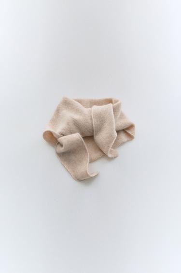 100% 캐시미어 삼각 스카프 - Zara 아이스