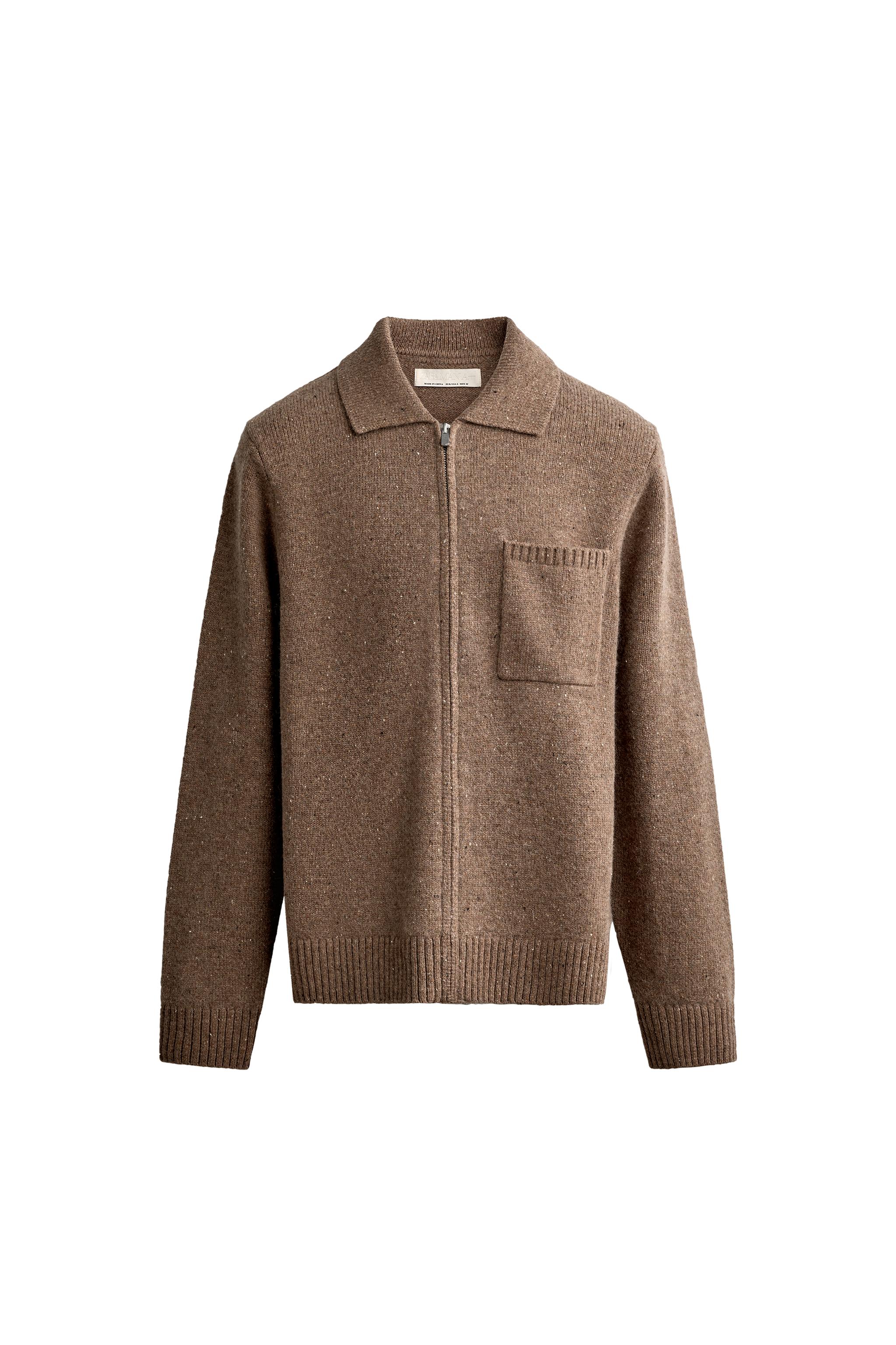 CHAQUETA PUNTO CREMALLERA