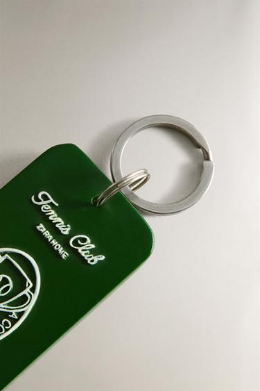 RESIN TENNIS KEY RING - Green by Zara - Image 2