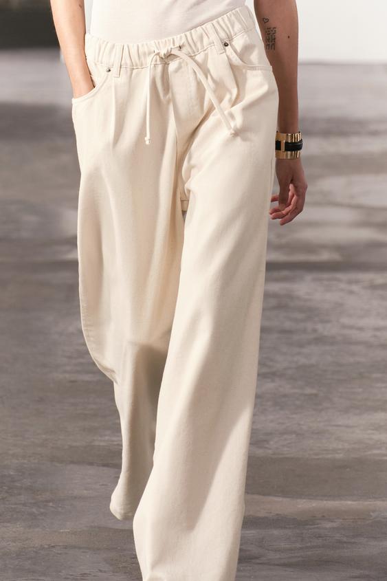 Zara pants womens elastic - Gem
