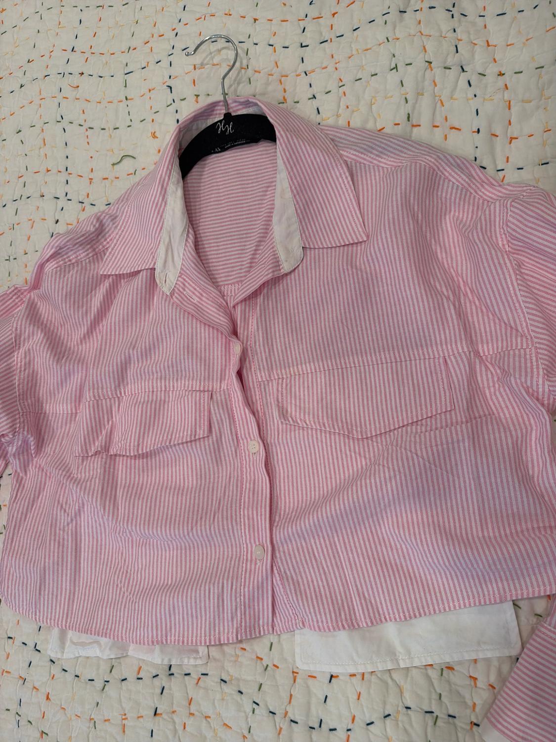 STRIPED OXFORD SHIRT - Image 2