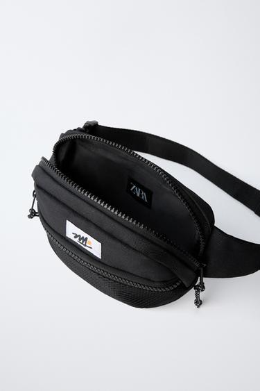 SAC BANANE RÉSILLE - Noir de Zara - Image 3