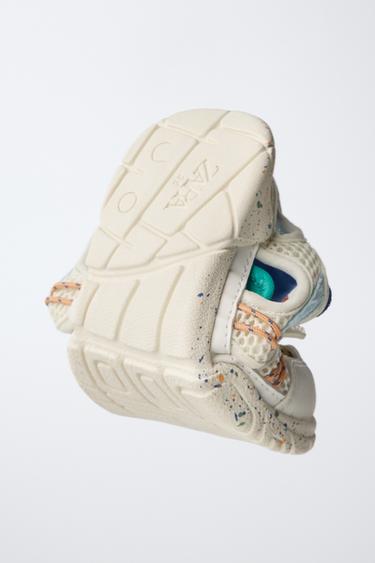 BAREFOOT TRAINERS WITH CUT-OUTS - White by Zara - Image 2