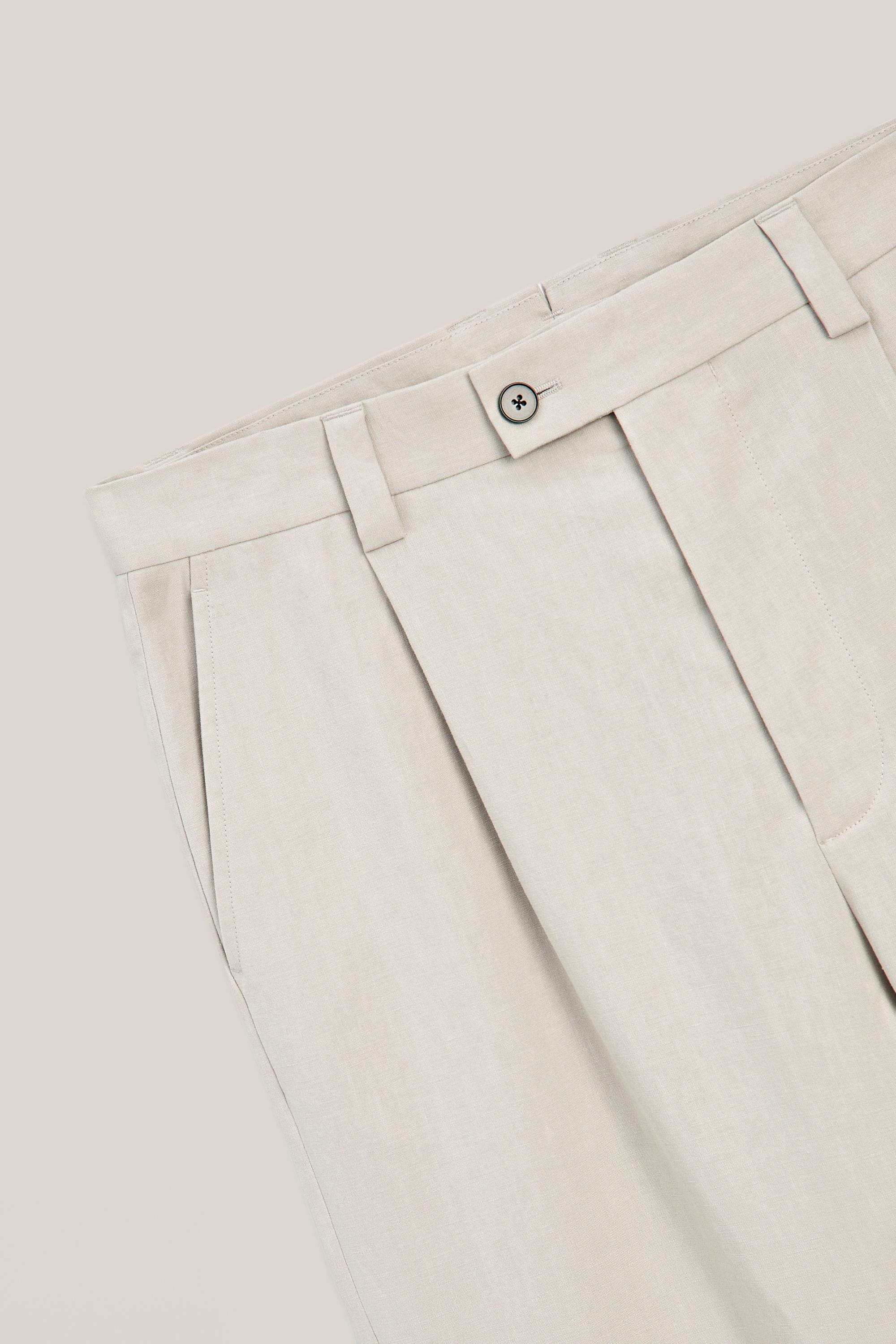 100% linen suit trousers - LIMITED EDITION