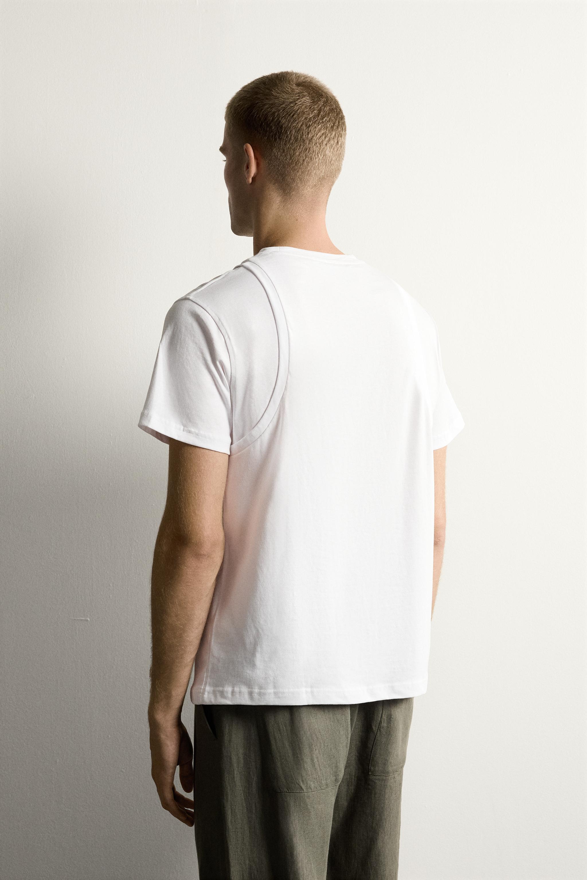 LAYERED EFFECT T-SHIRT
