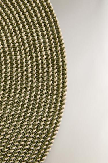 PACK OF PAPER PLACEMATS (PACK OF 2) - Green by Zara - Image 2