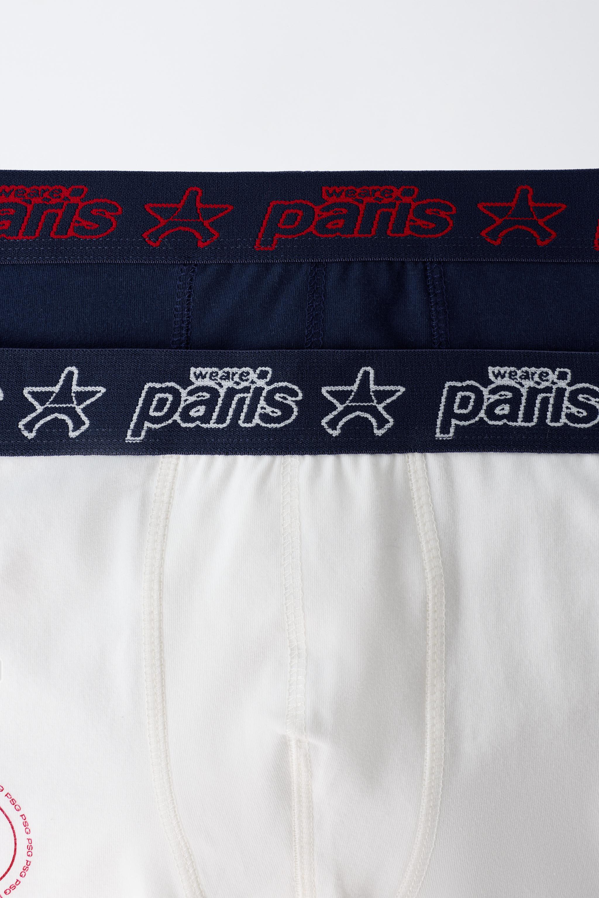 6 ANS/ LOT DE DEUX BOXERS PSG