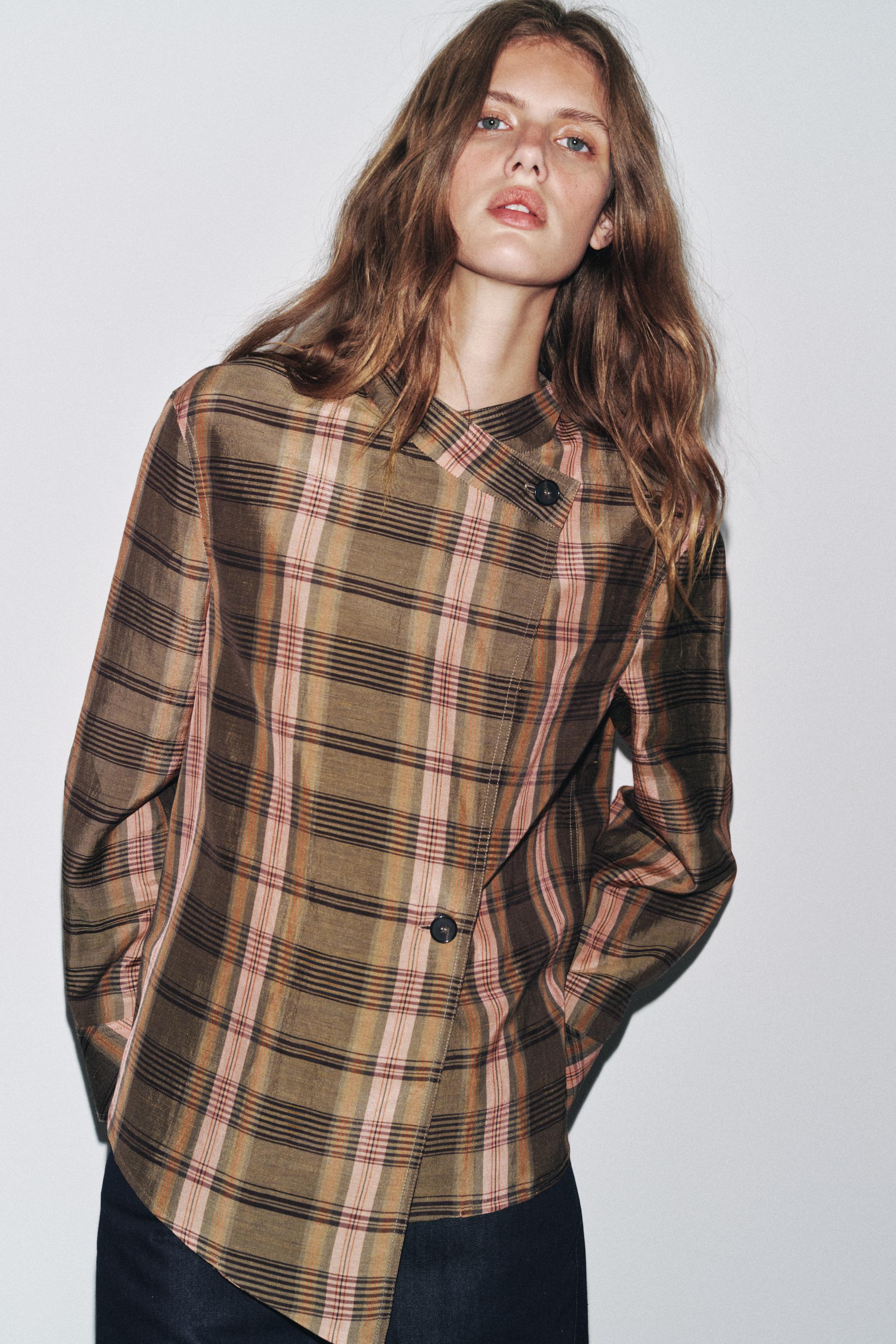 チェックシャツ - レディース | ZARA 日本