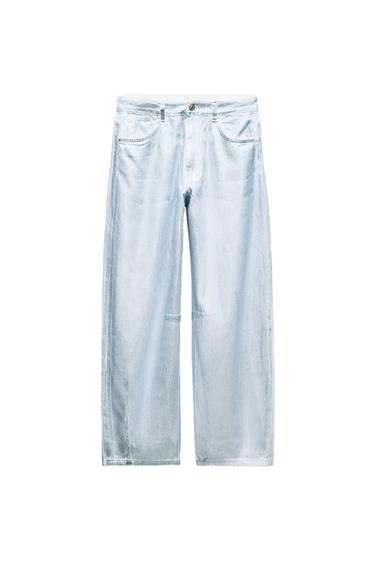 ΤΖΙΝ TRF BAGGY BALLOON FOIL ΜΕ ΜΕΣΑΙΑ ΜΕΣΗ