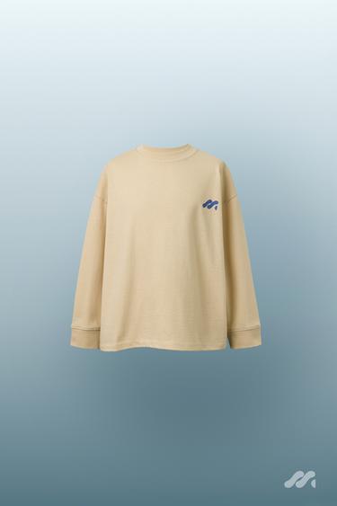 CAMISETA LOGO TERMOSENSIBLE - Mantequilla de Zara