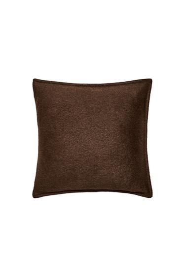 FUNDA COJÍN PELO - Marrón de Zara