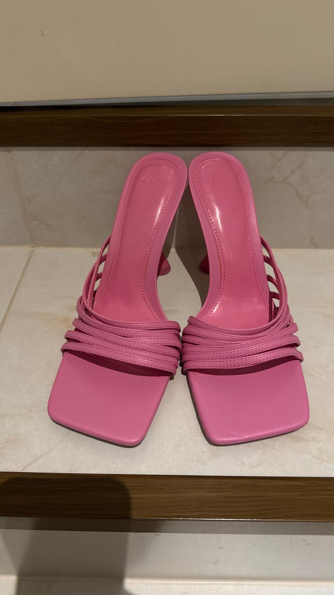 HIGH-HEEL STRAPPY SANDALS - Image 8
