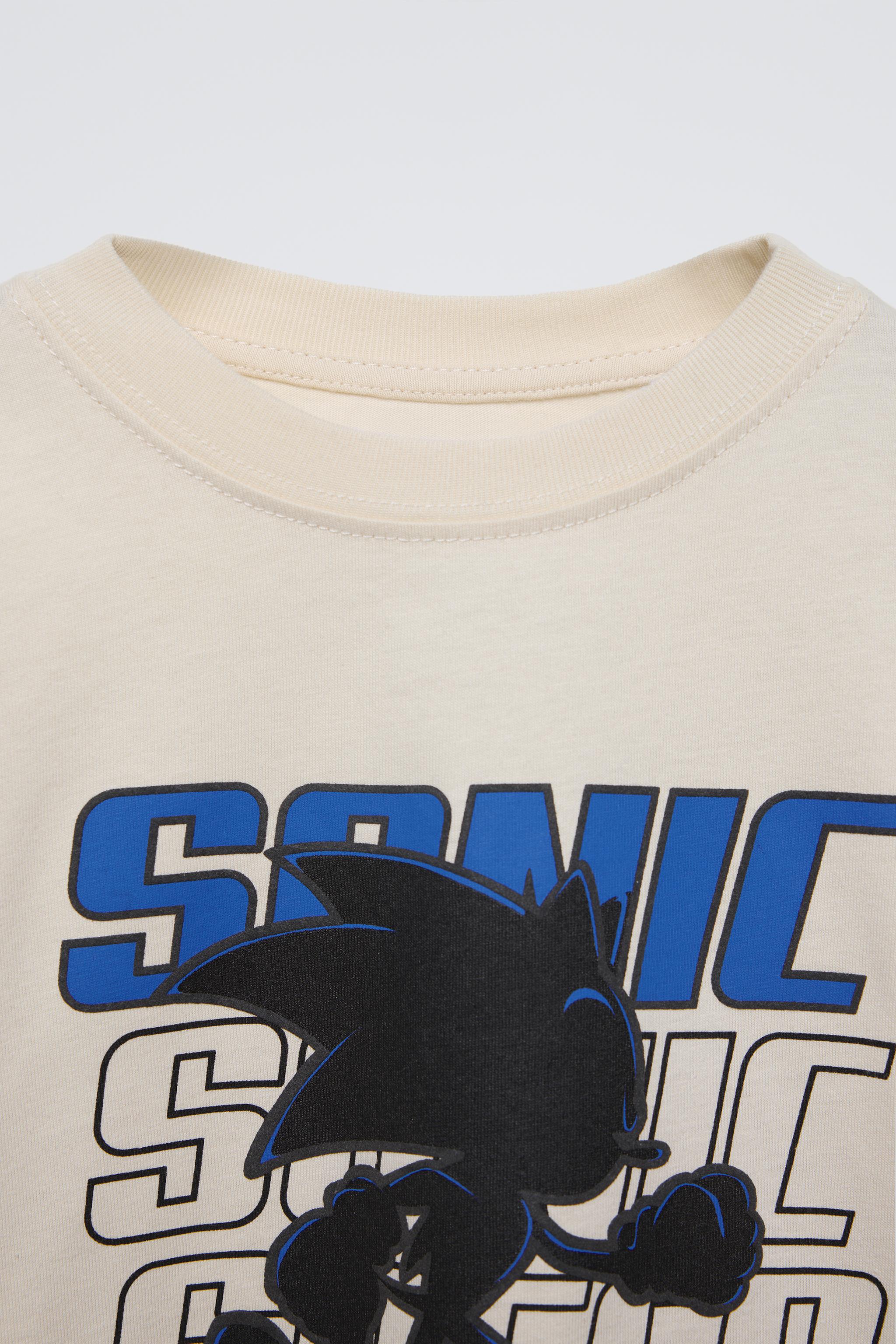 ZARA Disney Sonic Tie-Dye t-shirt selling 8 years