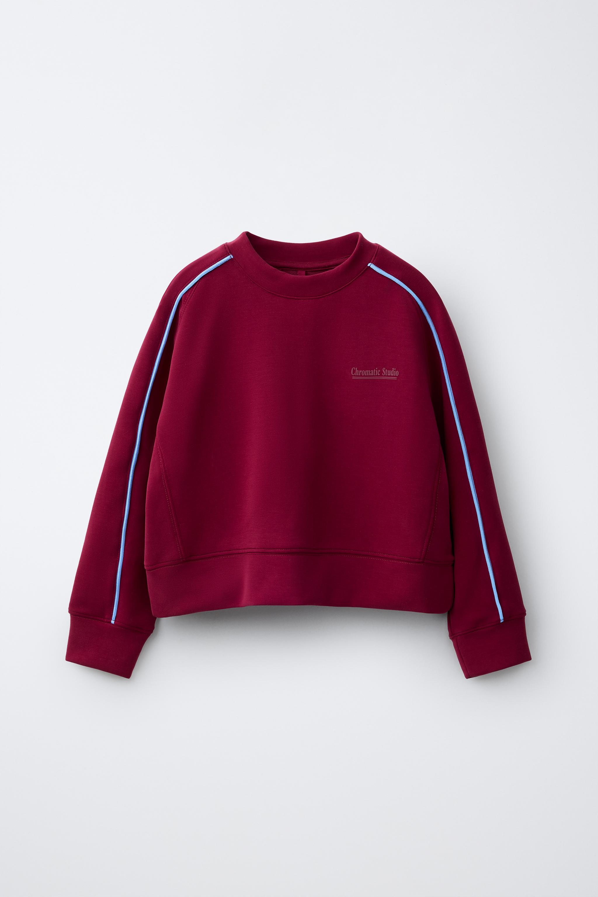 SWEAT SPORTIF AVEC MODAL EN CONTRASTE