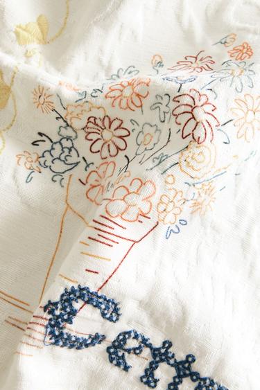 NAPPE COTON TOILE DE JOUY - Écru de Zara - Image 3