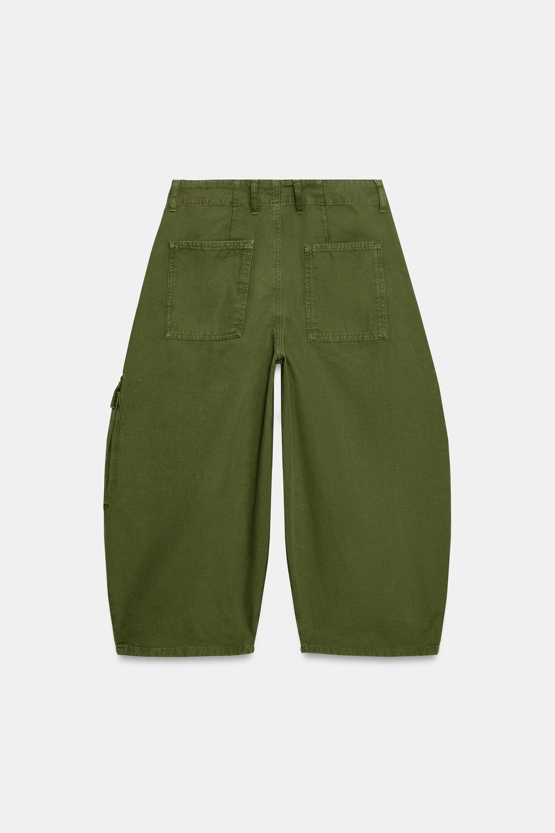 ZW COLLECTION MID-RISE CARGO CAPRI JEANS — صورة 4