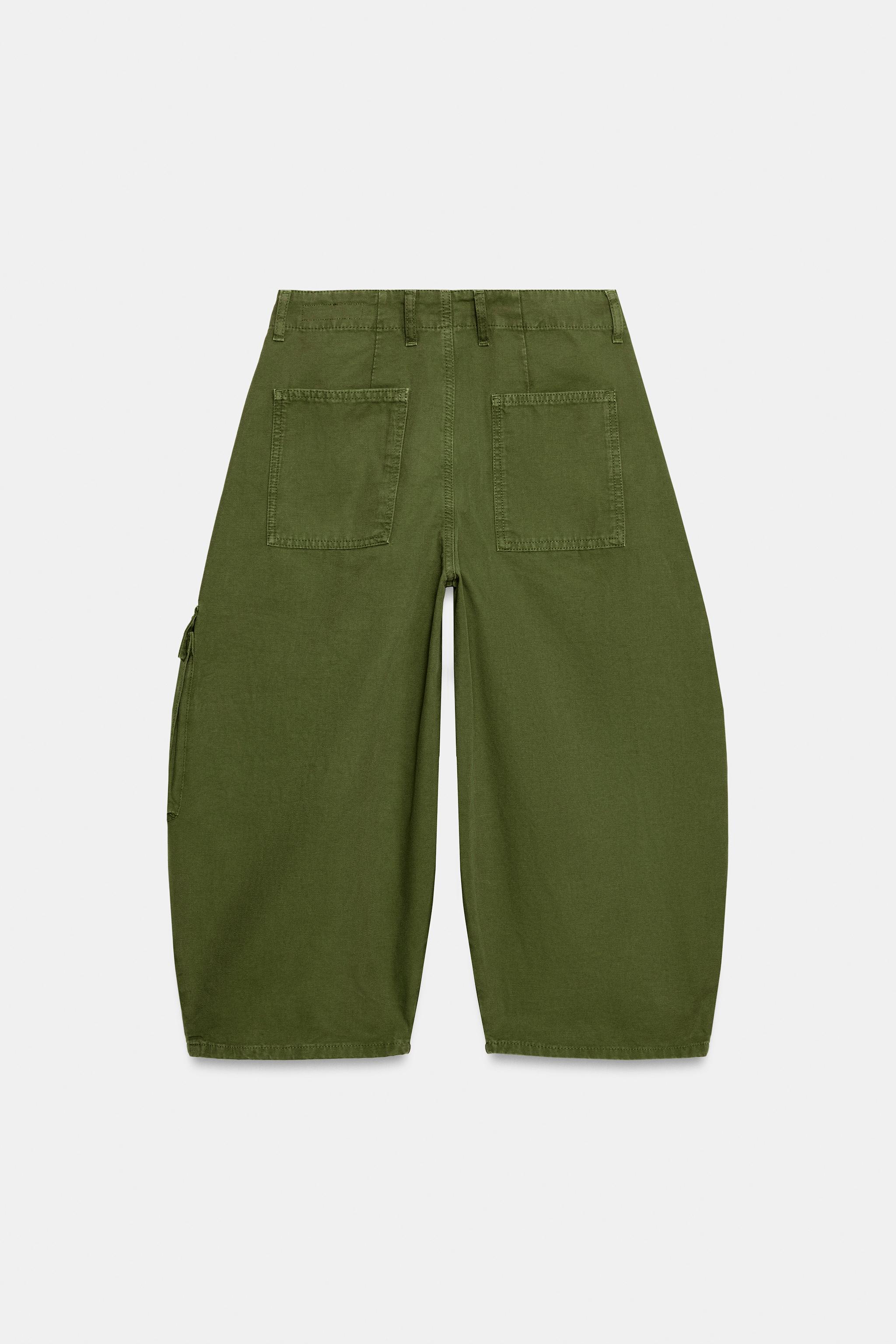 JEAN ZW COLLECTION CARGO CAPRI TAILLE MOYENNE
