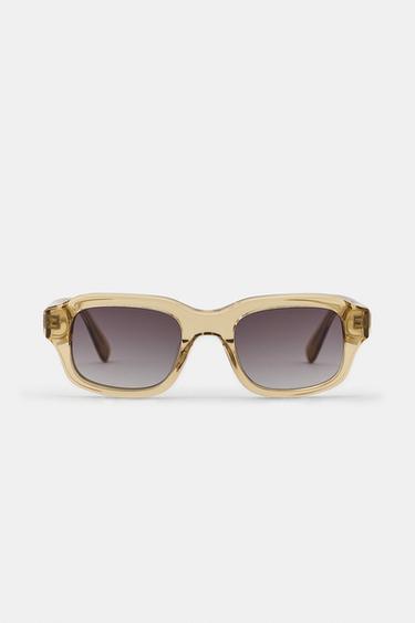 RECTANGULAR SUNGLASSES - Brown by Zara - Image 2