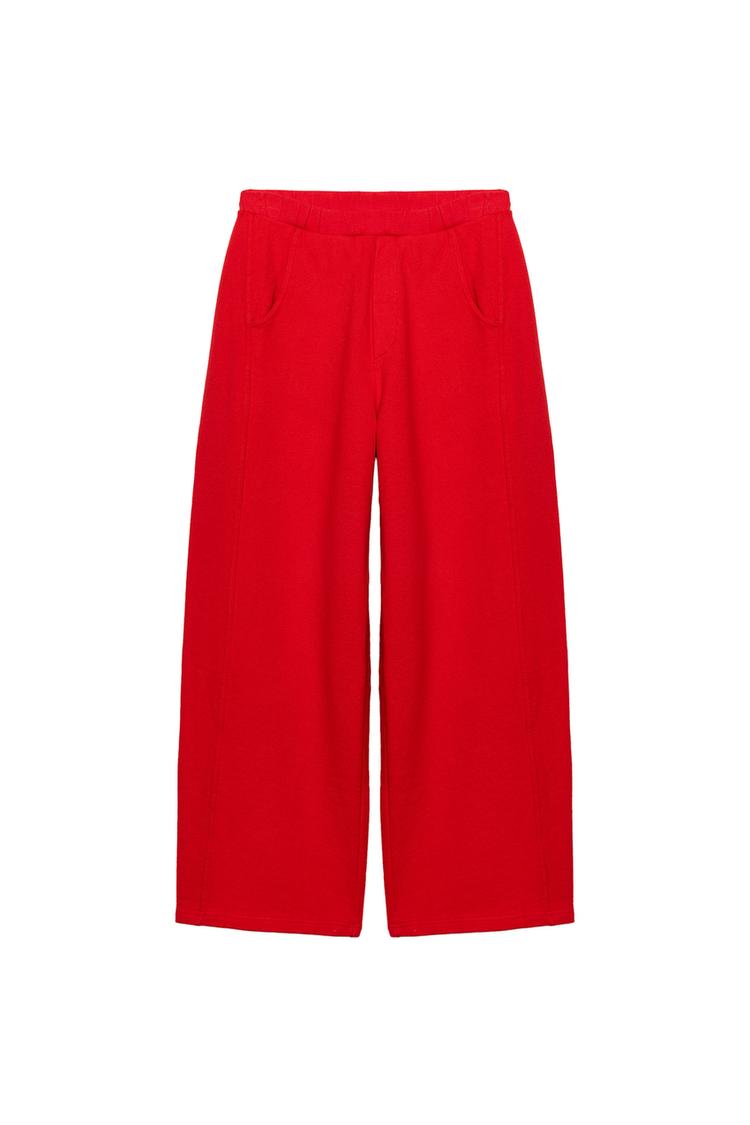 PLEATED JOGGERS