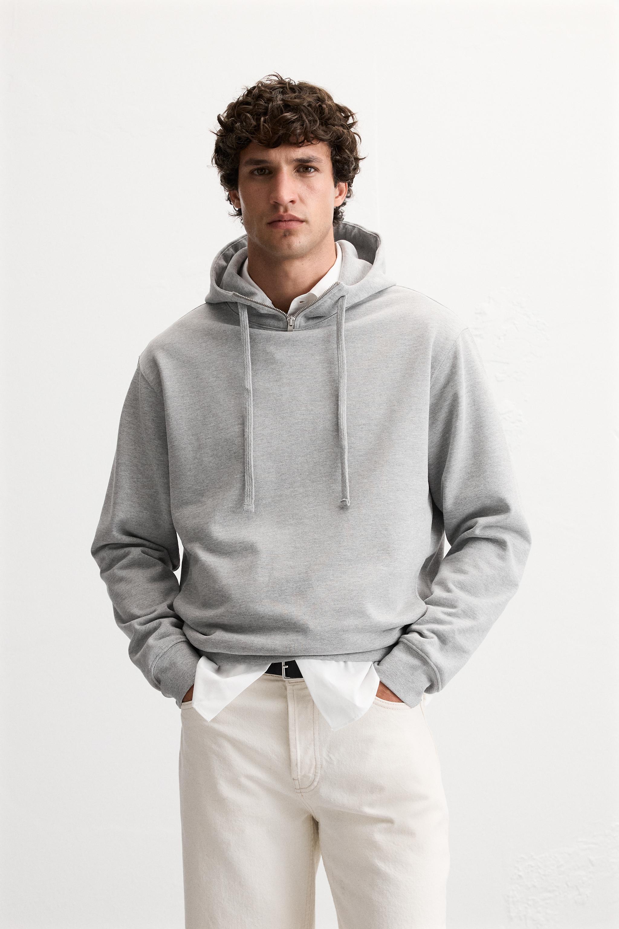 ZIP HOODIE SWEATSHIRT