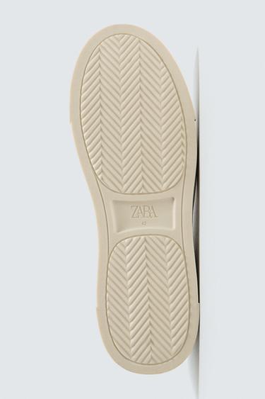 MONOCHROME CHUNKY TRAINERS - Bone White by Zara - Image 3