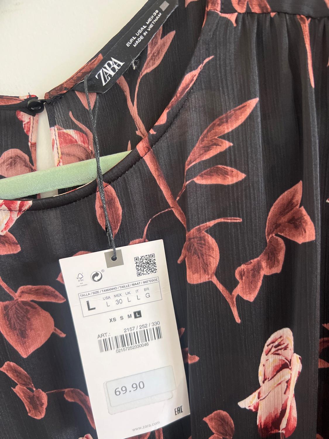 VESTIDO MINI ESTAMPADO - Image 2
