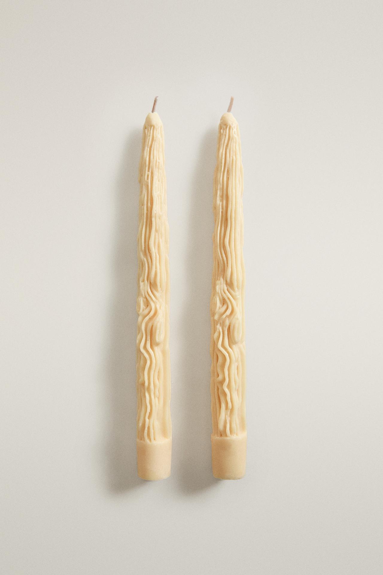 PACK OF 2 CANDIED LEMON SCENTED CANDLES