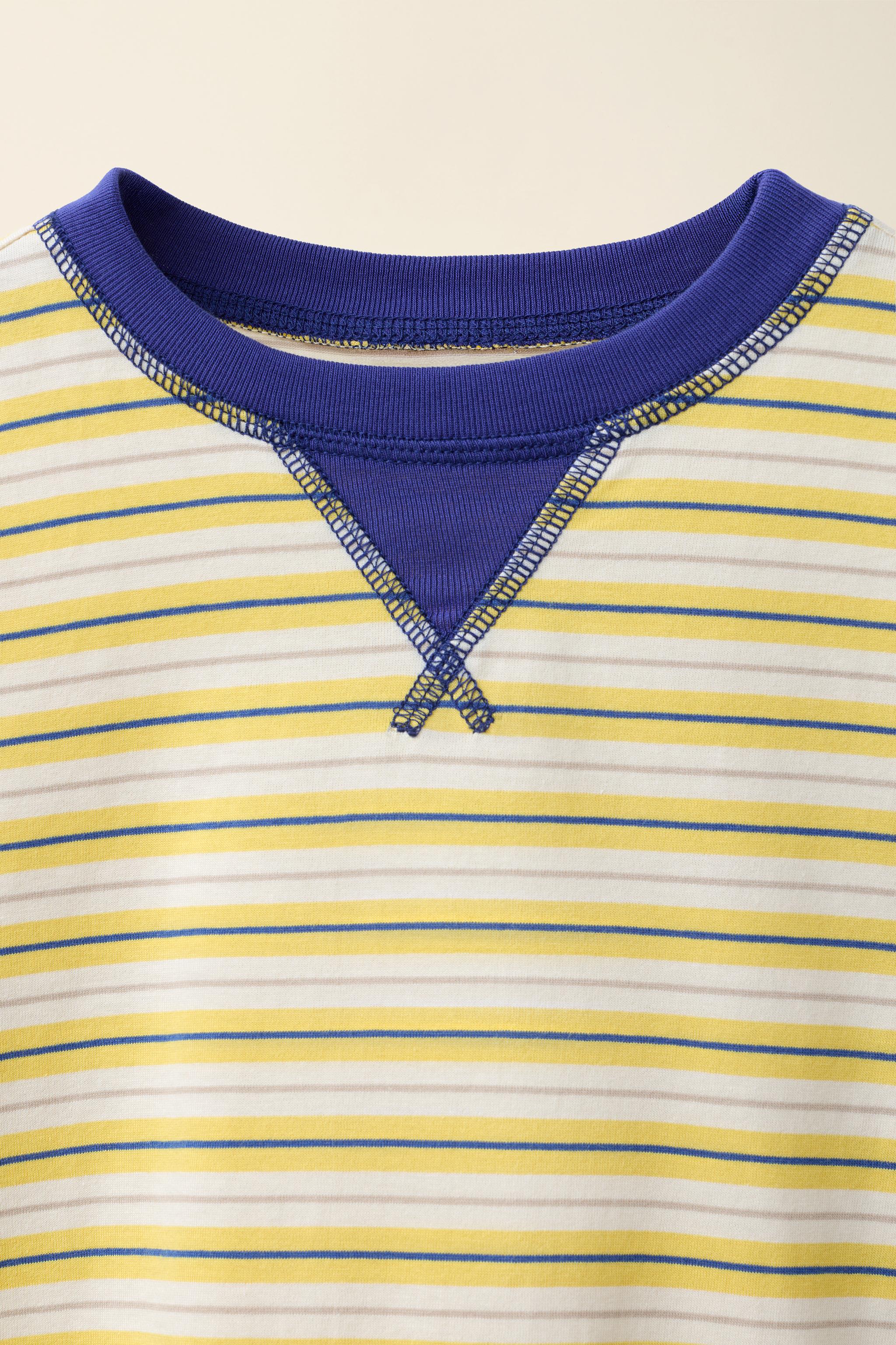 Детские футболки Zara CONTRAST TOPSTITCHING T-SHIRT CREATED BY CARAMEL LONDON X — фото 3