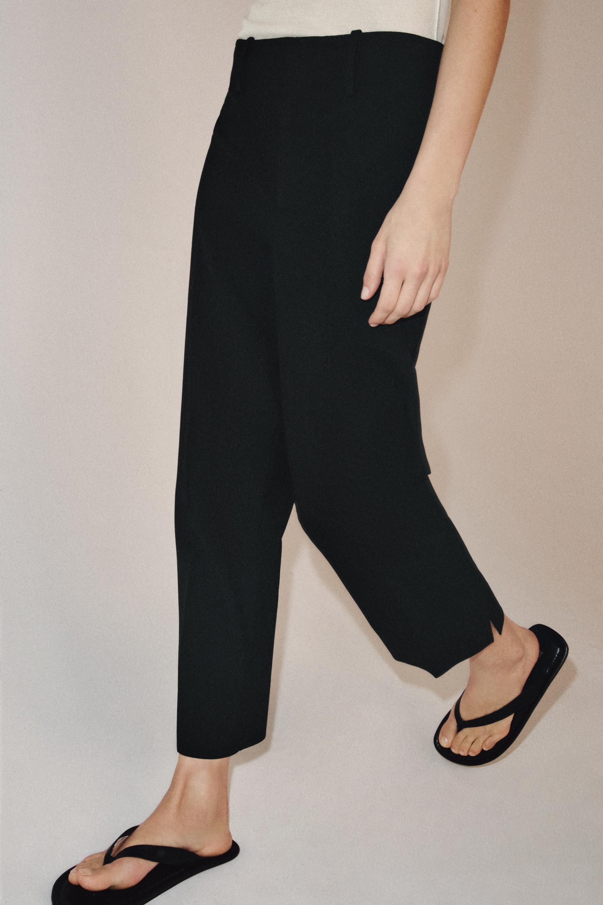 ZW COLLECTION PRESSED CREASE PANTS