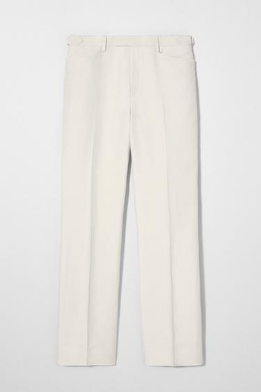 BOBBY GILLESPIE X ZARA SUIT TROUSERS - Ecru by Zara