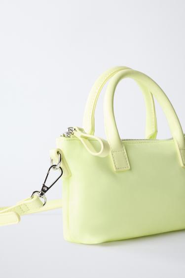NYLON CROSSBODY BAG - Yellow by Zara - Image 2