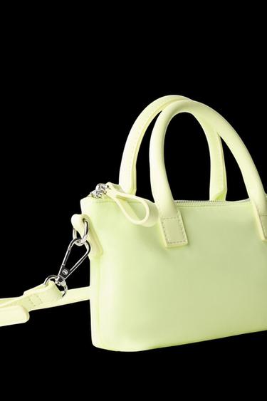BANDOLERA NYLON - Amarillo de Zara