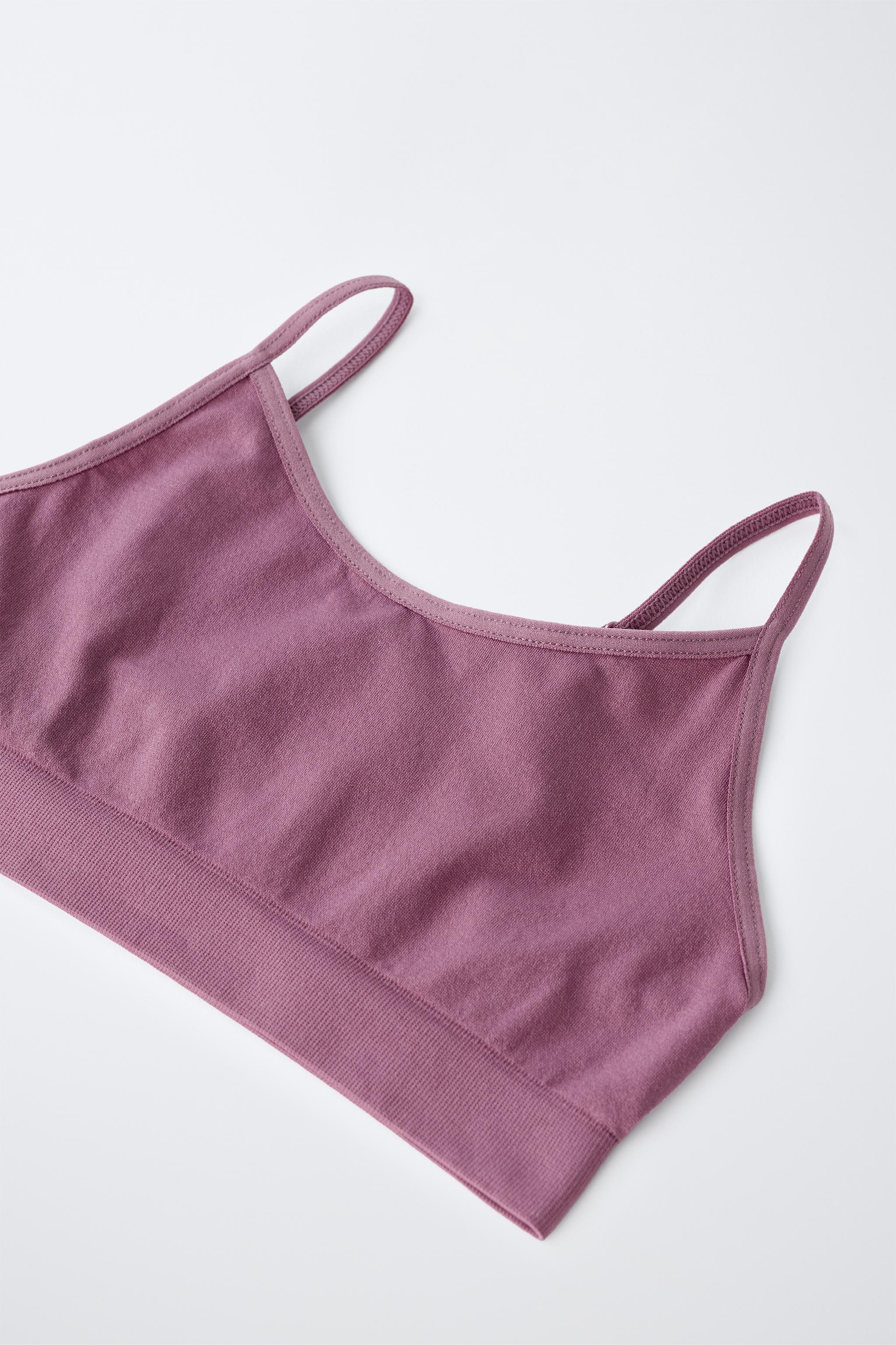 8-14 ANS / LOT DE DEUX TOPS SANS COUTURES