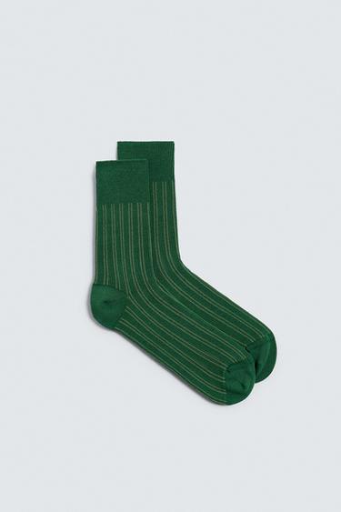CALCETINES CANALÉ CONTRASTE - Esmeralda de Zara