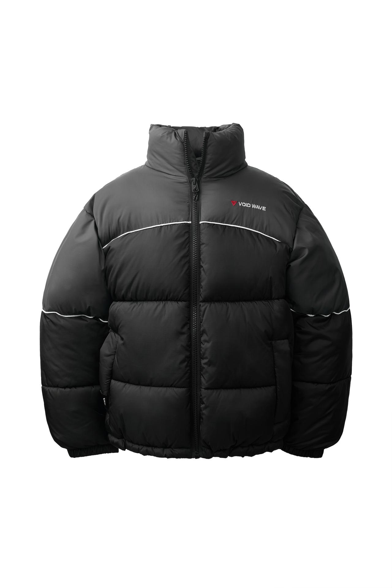 WATER-REPELLENT CONTRAST PADDED JACKET