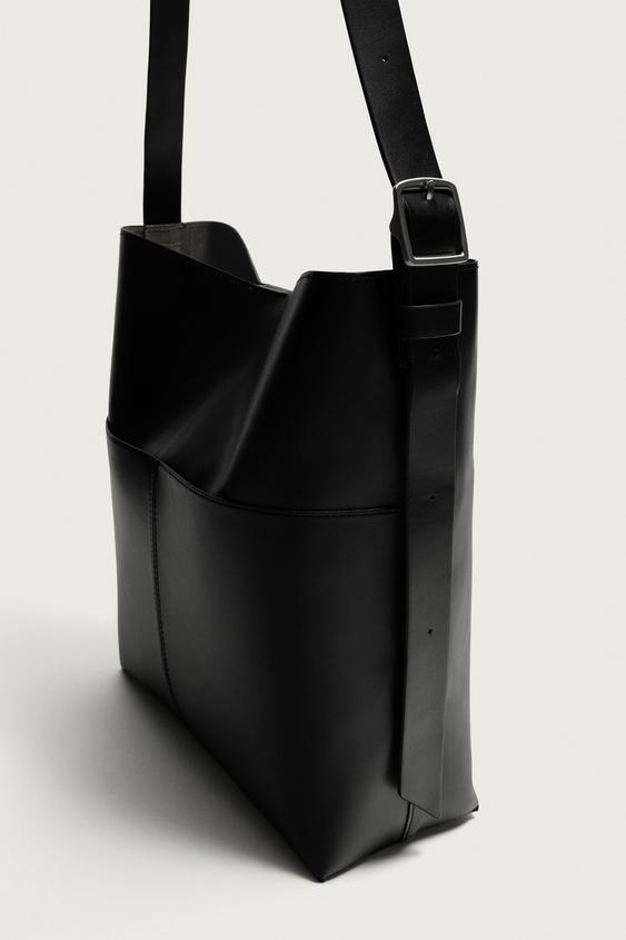 SAC SHOPPER UNI - Noir de Zara - Image 4