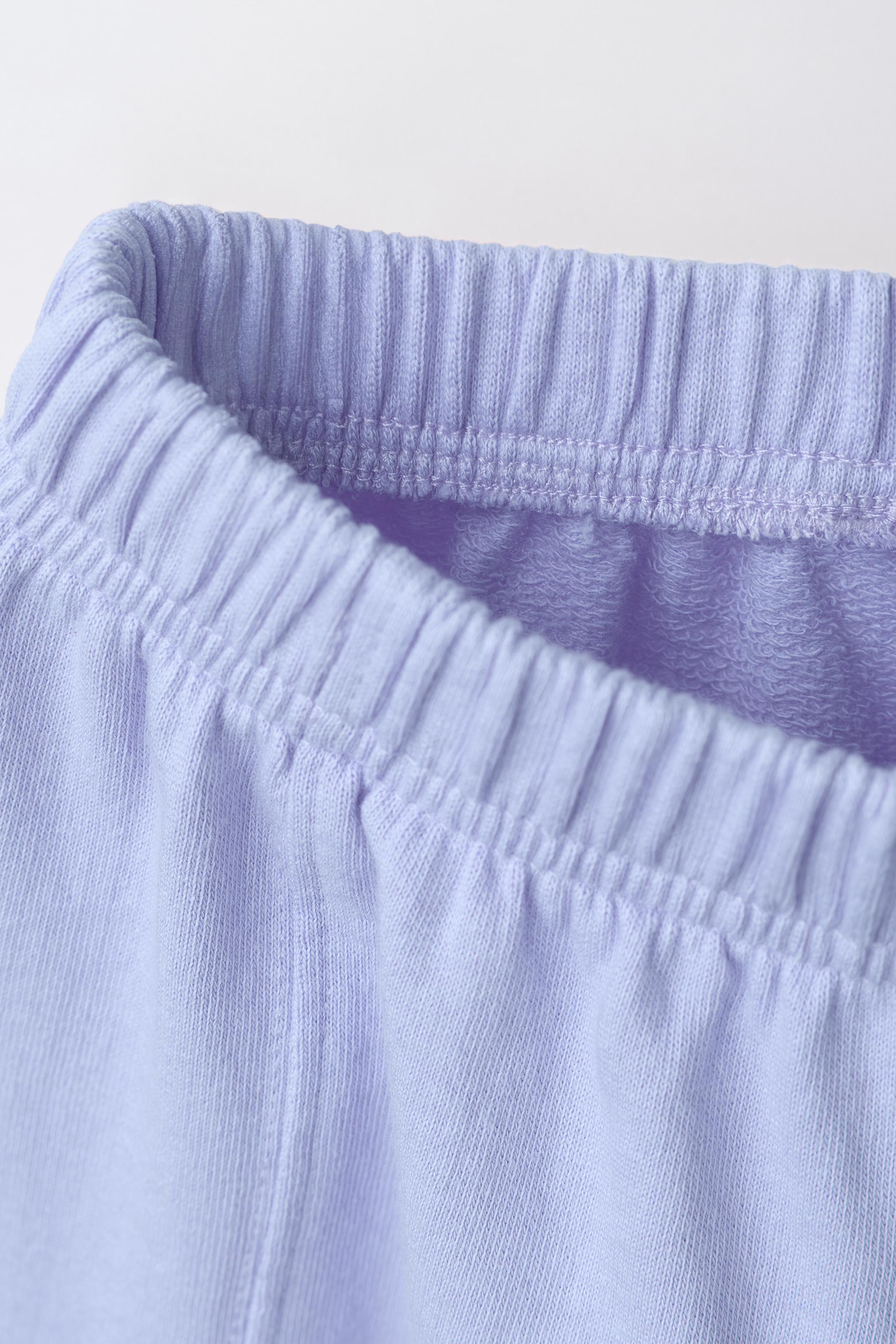 PANTALON EN MOLLETON BALLOON UNI