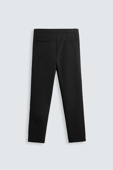 PANTALÓN CINTURA JOGGER CONFORT - Negro de Zara