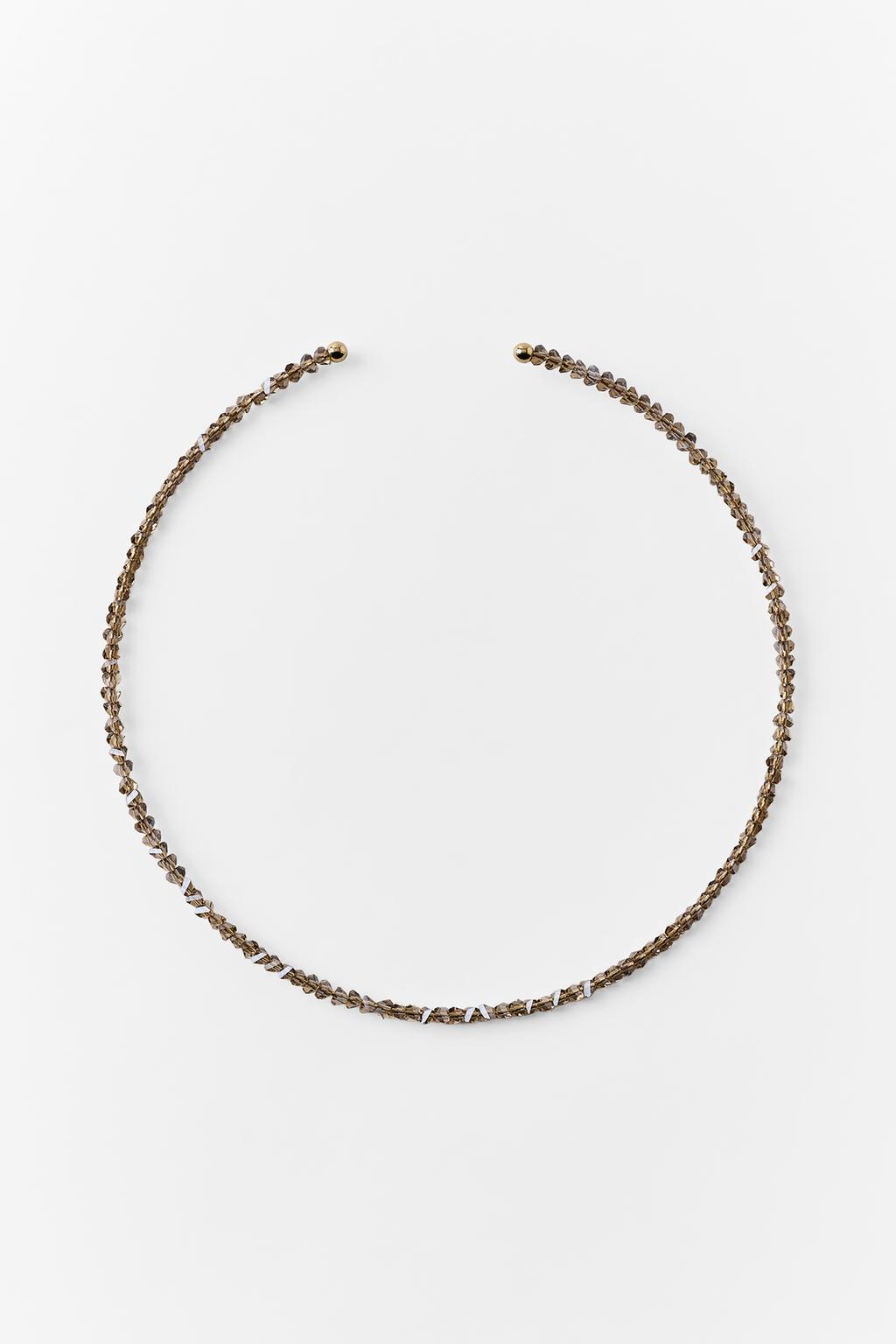 RHINESTONE CHOKER NECKLACE