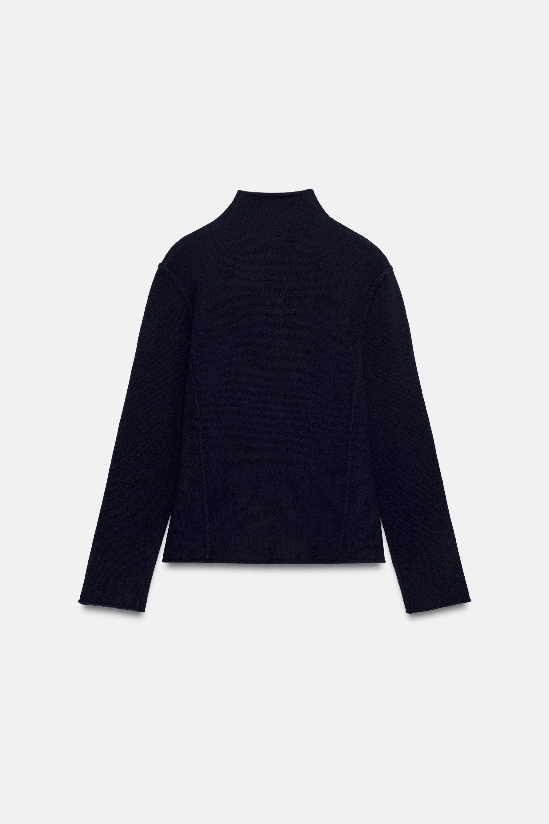 100% WOOL HIGH-NECK JACKET thumbnail 7