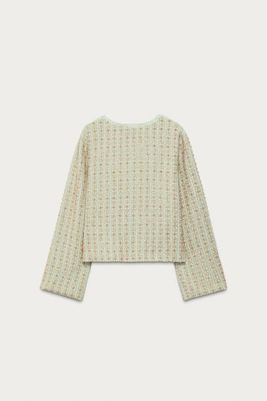 GILET EN MAILLE FANTAISIE MARISA BERENSON X ZARA - Multicolore de Zara - Image 2
