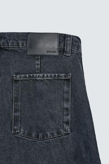 DENIM CHINO TROUSERS - Blue by Zara - Image 9