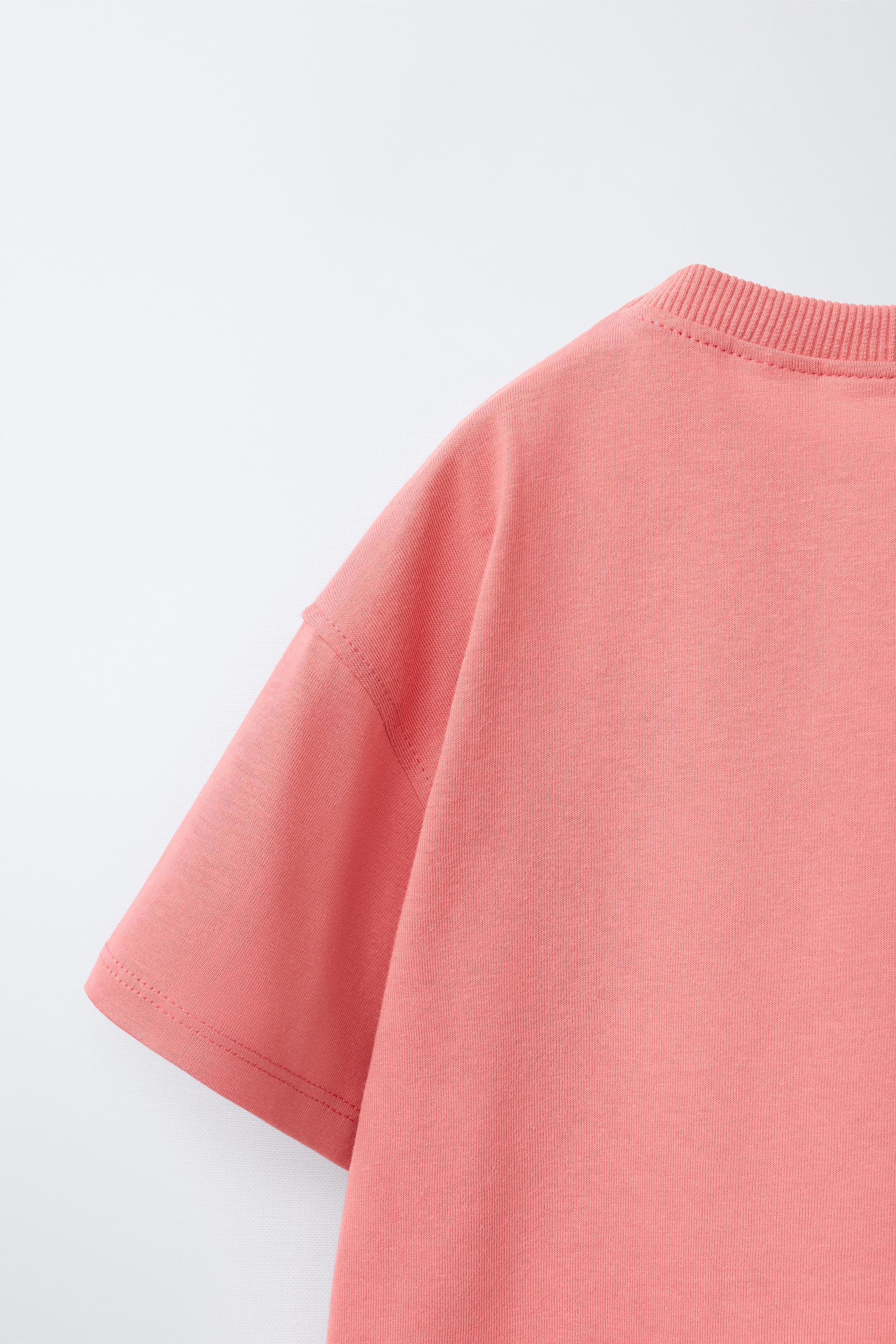 Детские футболки Zara CANOE EMBROIDERED T-SHIRT — фото 5