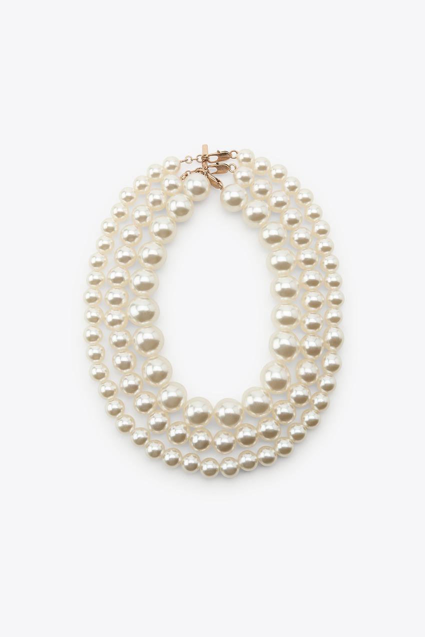 3-PACK OF PEARL NECKLACES