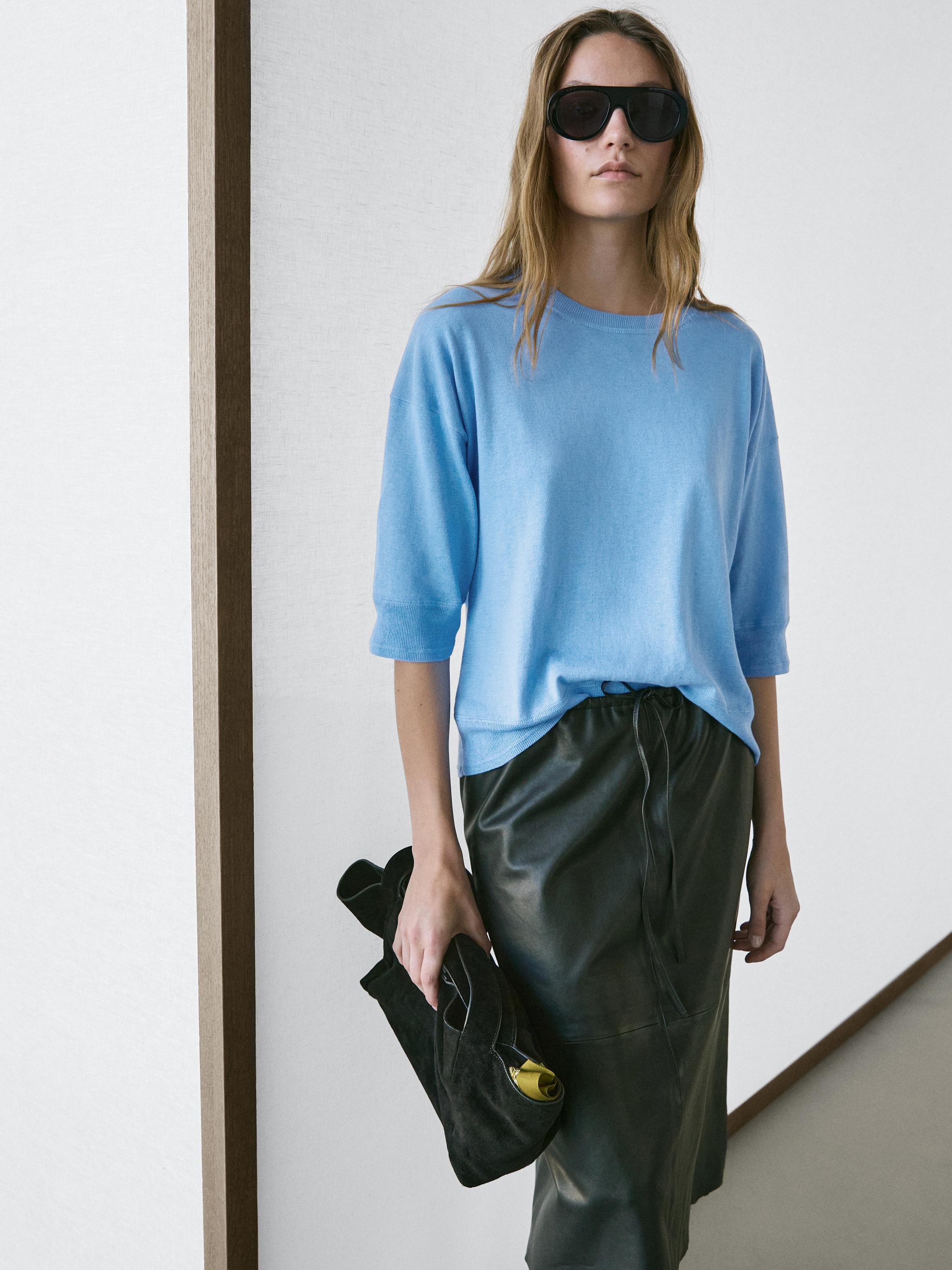 Pull en coton mélang
