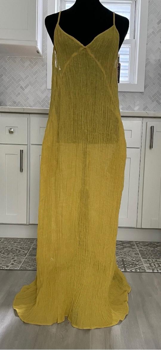VESTIDO MIDI LINO ZW COLLECTION