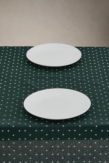 NAPPE COTON HIVER NOËL - Vert de Zara - Image 1