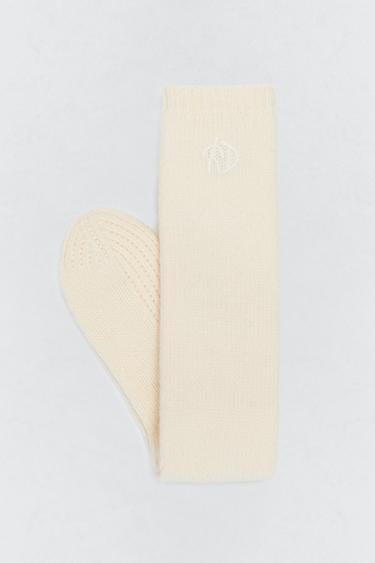 LONG WOOL SOCKS SOSHIOTSUKI x ZARA - Ecru by Zara - Image 5