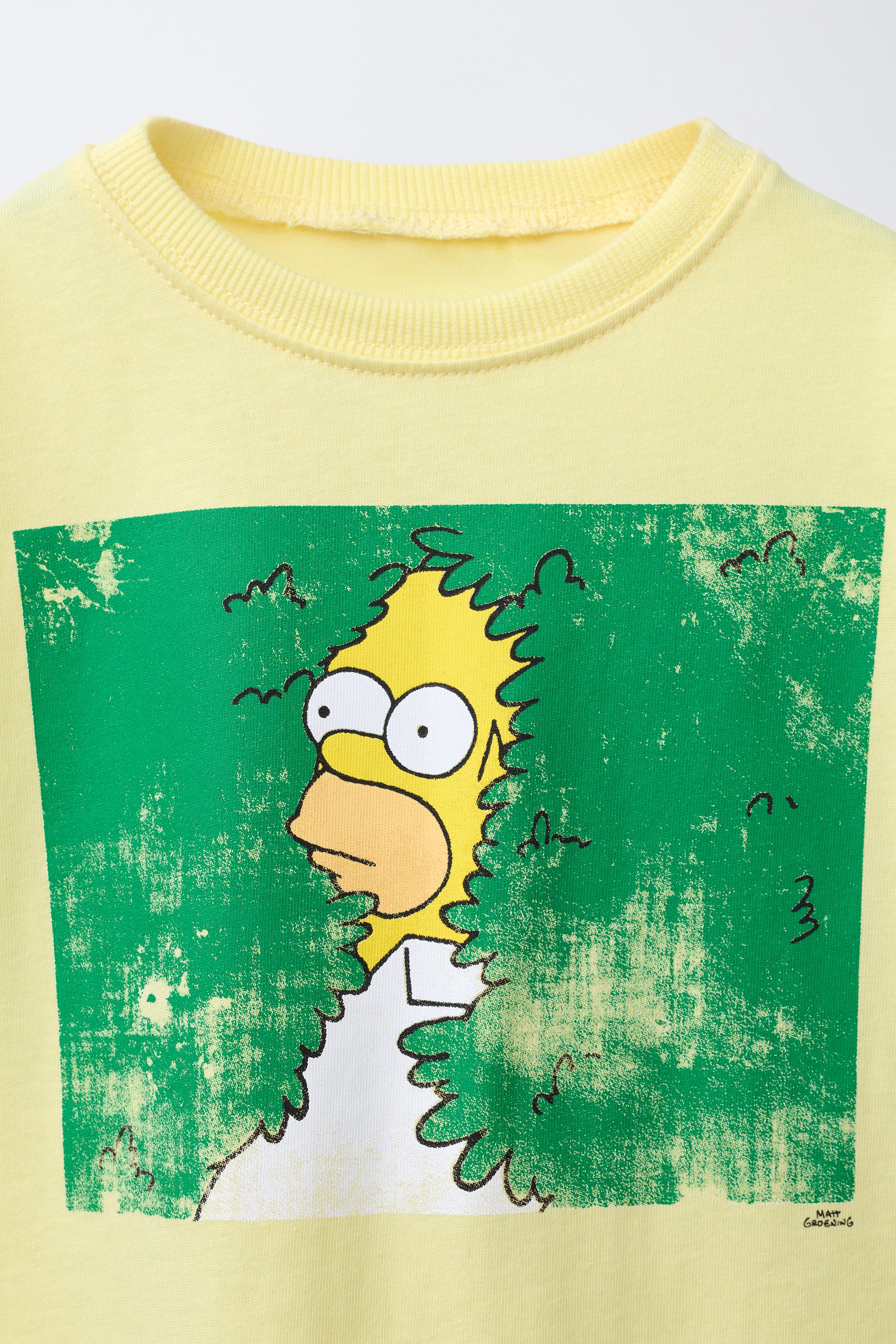 T-SHIRT IMPRIMÉ HOMER THE SIMPSONS ™ MATT GROENING
