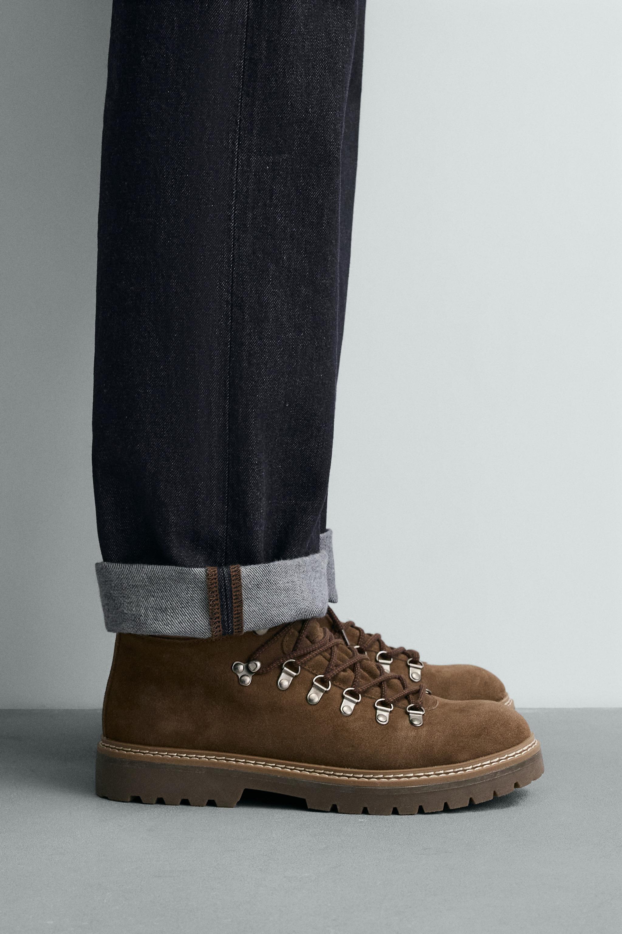 CHUNKY LEATHER BOOTS